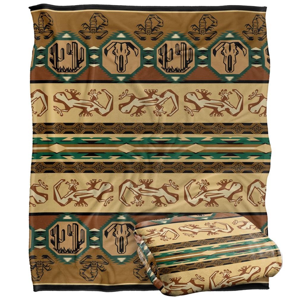 Multicoloured-Multicoloured - Back - JQ Licensing Silky Desert Supersoft Blanket