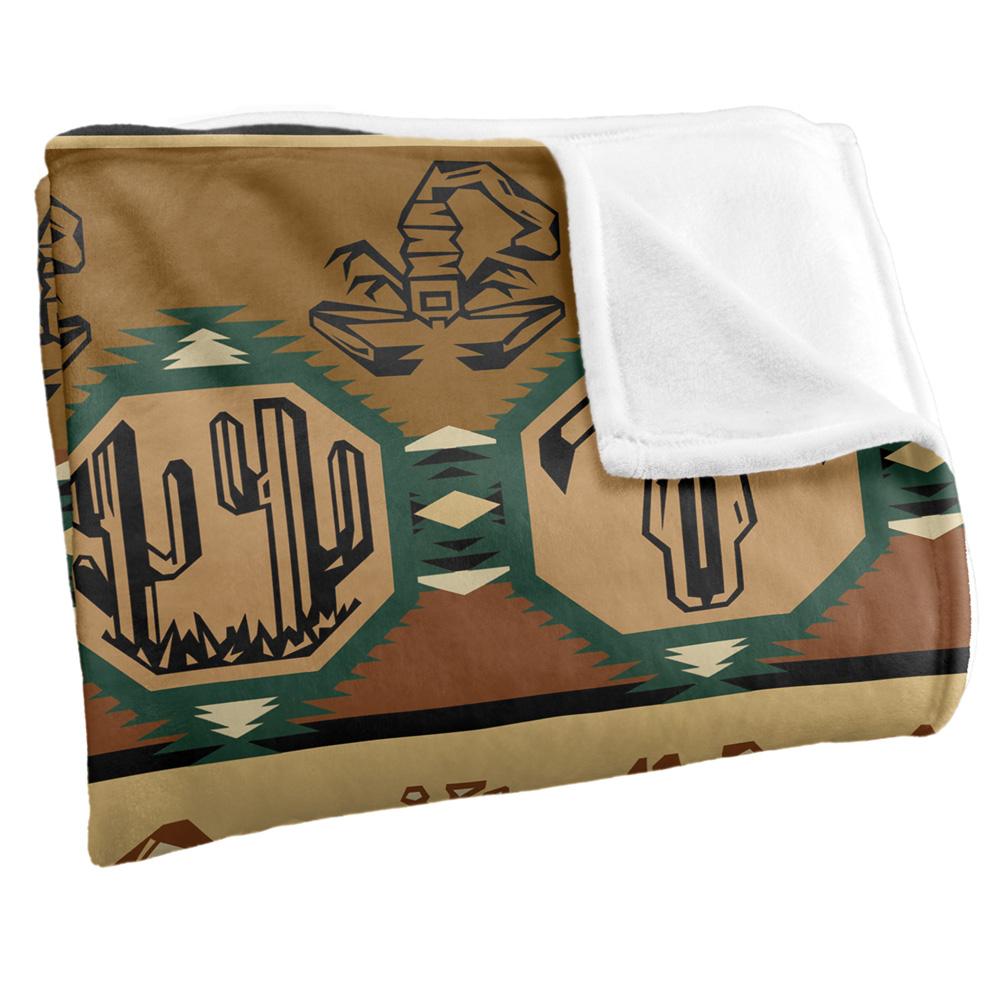 Multicoloured-Multicoloured - Side - JQ Licensing Silky Desert Supersoft Blanket