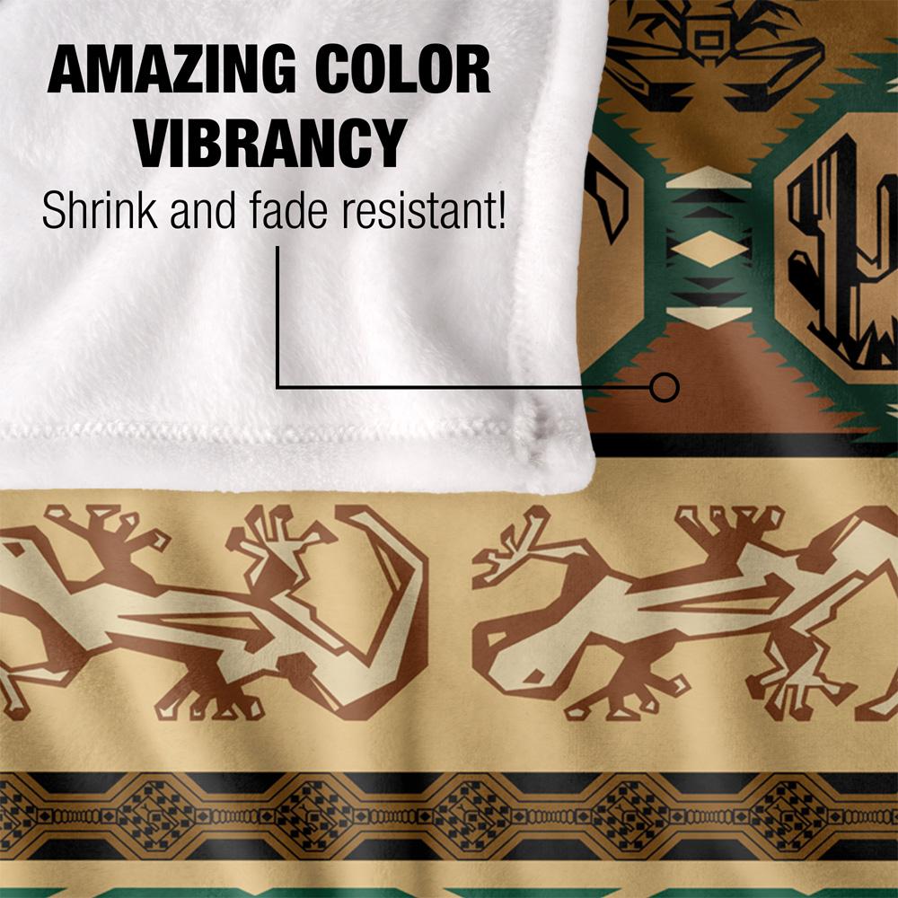 Multicoloured-Multicoloured - Lifestyle - JQ Licensing Silky Desert Supersoft Blanket