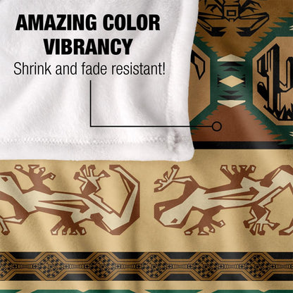 Multicoloured-Multicoloured - Lifestyle - JQ Licensing Silky Desert Supersoft Blanket