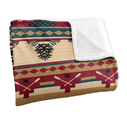 Multicoloured-Multicoloured - Side - JQ Licensing Silky Bear Supersoft Blanket