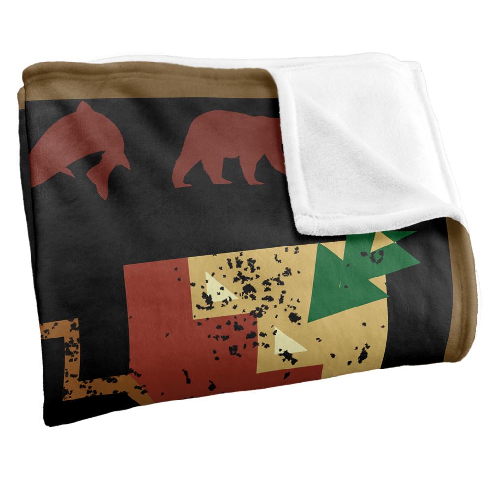 Multicoloured - Side - JQ Licensing 2 Silky Moose Supersoft Blanket