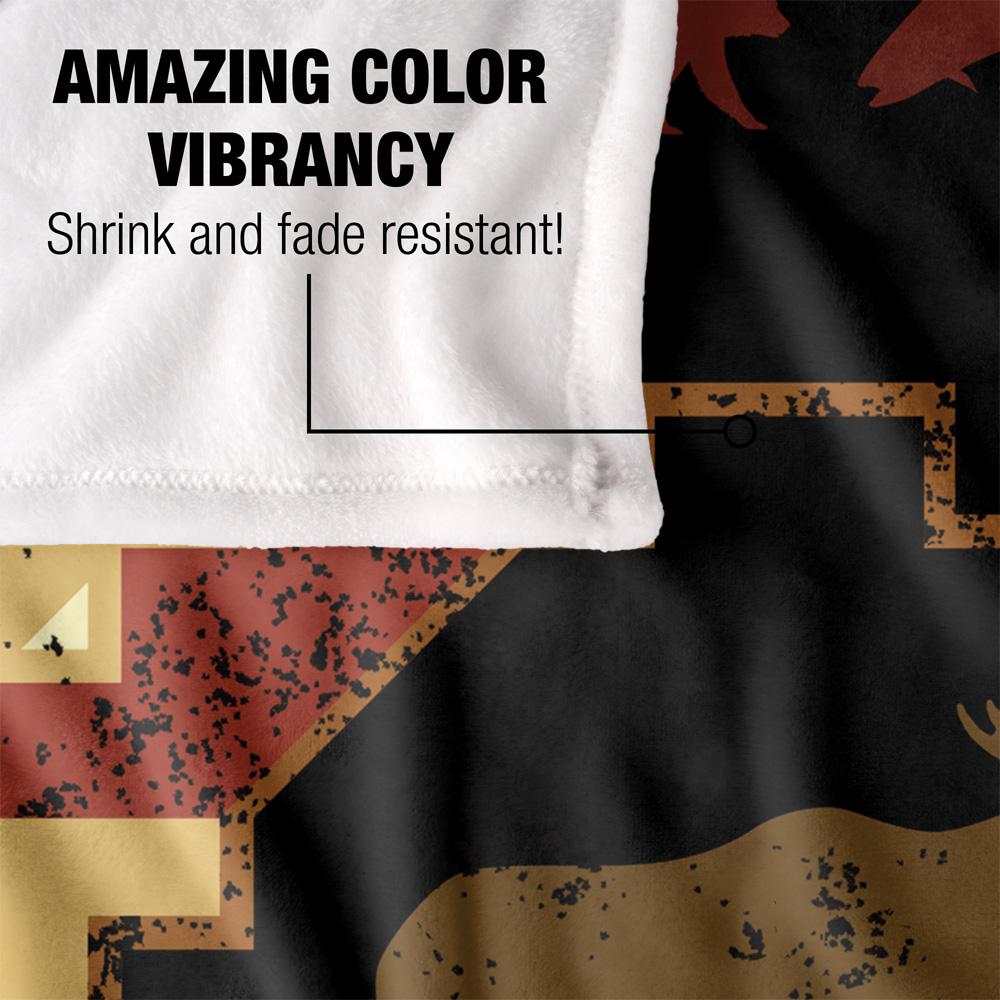 Multicoloured - Lifestyle - JQ Licensing 2 Silky Moose Supersoft Blanket