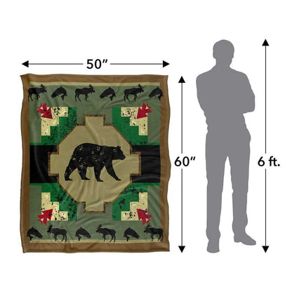 Multicoloured - Lifestyle - JQ Licensing 2 Silky Bear Supersoft Blanket