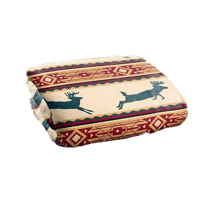 Multicoloured - Back - JQ Licensing Silky Deer Supersoft Blanket