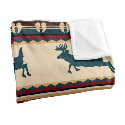 Multicoloured - Side - JQ Licensing Silky Deer Supersoft Blanket