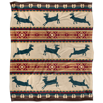 Multicoloured - Front - JQ Licensing Silky Deer Supersoft Blanket