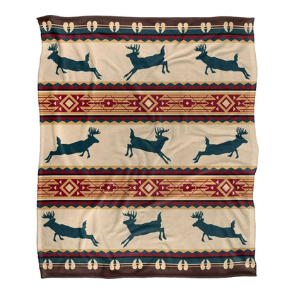 Multicoloured - Front - JQ Licensing Silky Deer Supersoft Blanket
