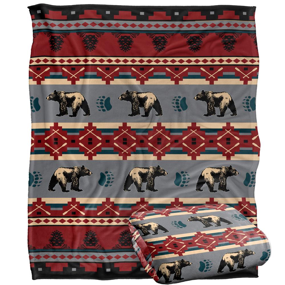 Multicoloured - Back - JQ Licensing Silky Bear Supersoft Blanket