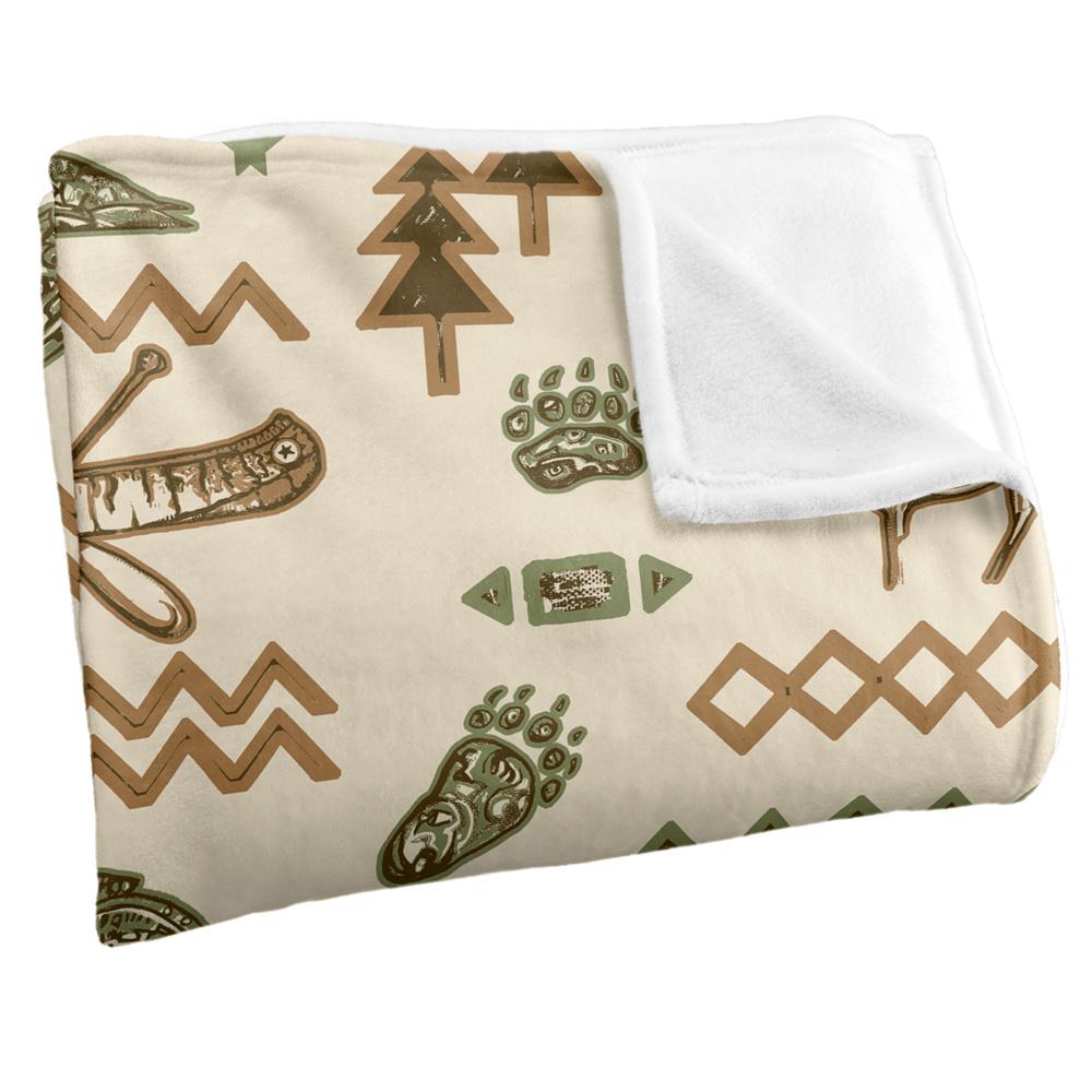 Multicoloured - Side - JQ Licensing Silky Log Cabin Supersoft Blanket