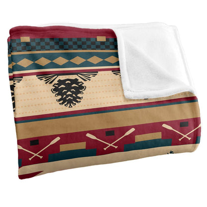 Multicoloured - Side - JQ Licensing Silky Moose Supersoft Blanket