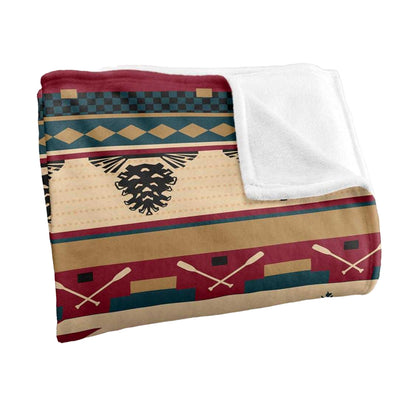 Multicoloured - Side - JQ Licensing Silky Moose Supersoft Blanket