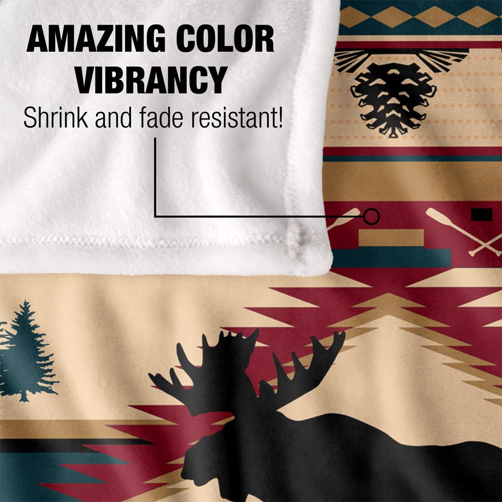 Multicoloured - Lifestyle - JQ Licensing Silky Moose Supersoft Blanket