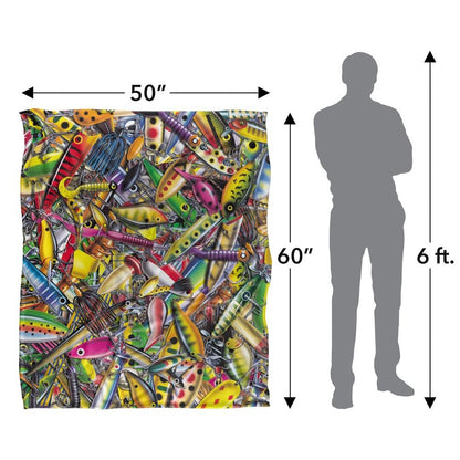 Multicoloured - Pack Shot - JQ Licensing Silky Supersoft Blanket