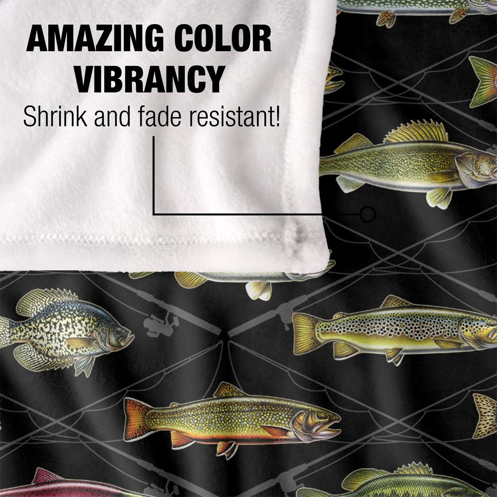 Multicoloured - Lifestyle - JQ Licensing Silky FIshing Supersoft Blanket