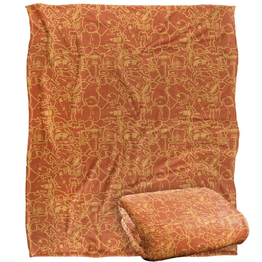Multicoloured - Back - JQ Licensing 2 Silky FIshing Supersoft Blanket