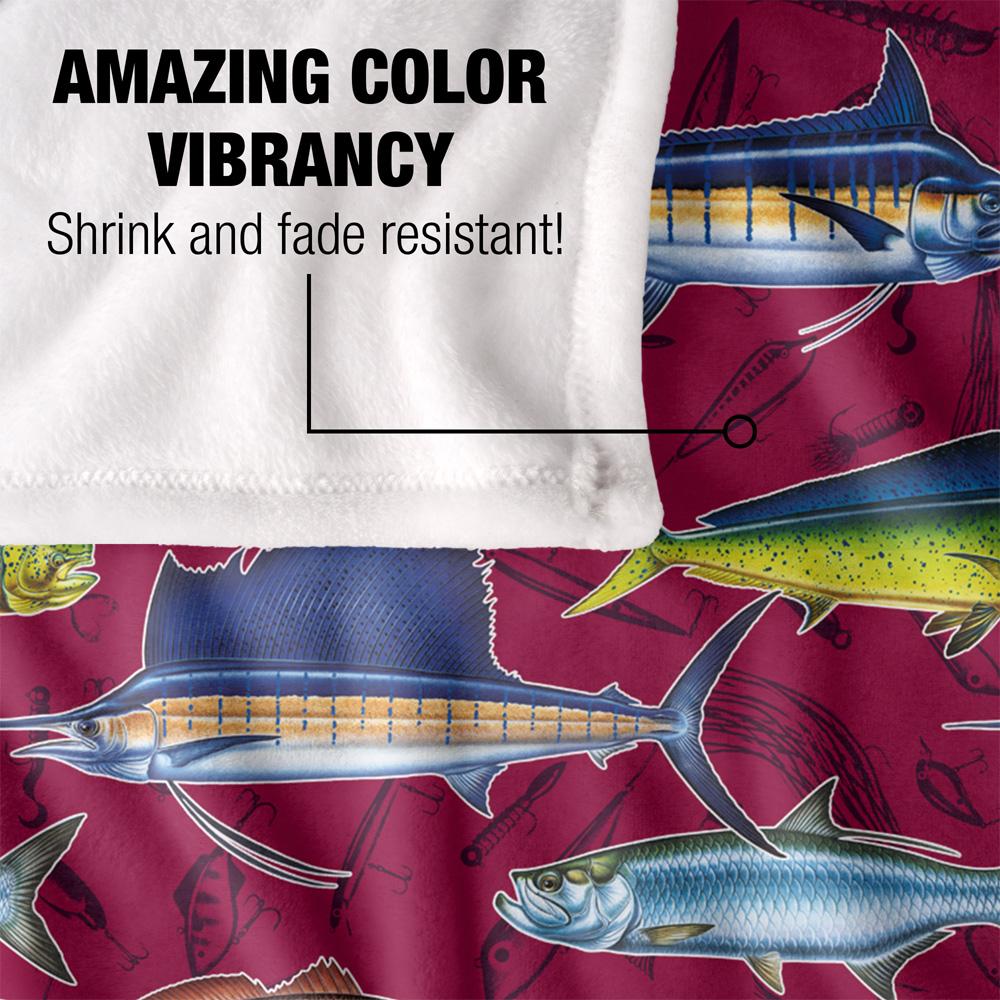 Multicoloured - Lifestyle - JQ Licensing Silky FIshing Supersoft Blanket
