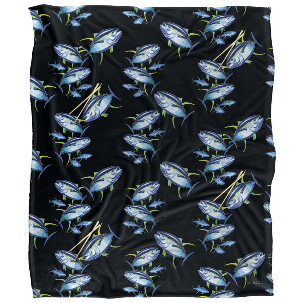 Multicoloured-Multicoloured - Front - JQ Licensing Silky Patterned Supersoft Blanket