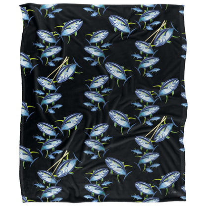 Multicoloured-Multicoloured - Front - JQ Licensing Silky Patterned Supersoft Blanket