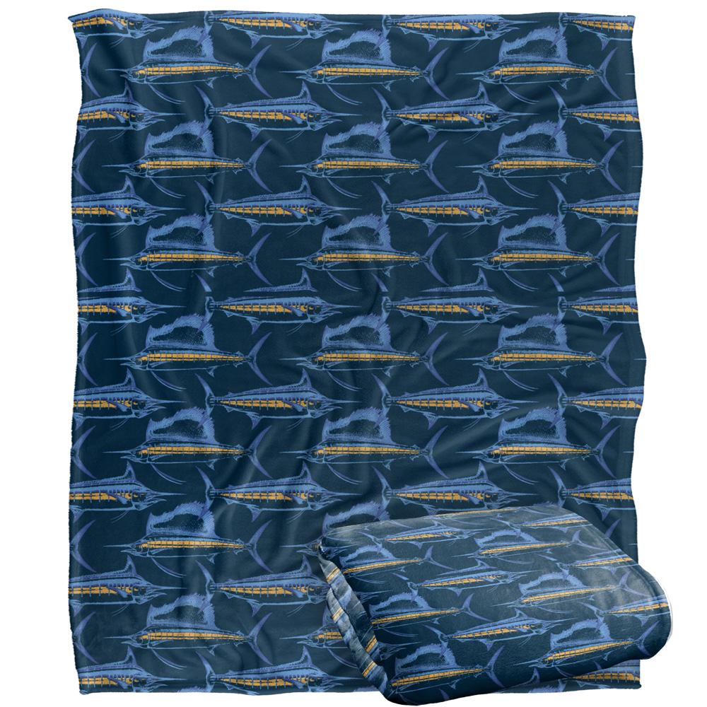 Multicoloured - Back - JQ Licensing Silky Billfish Supersoft Blanket
