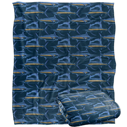 Multicoloured - Back - JQ Licensing Silky Billfish Supersoft Blanket