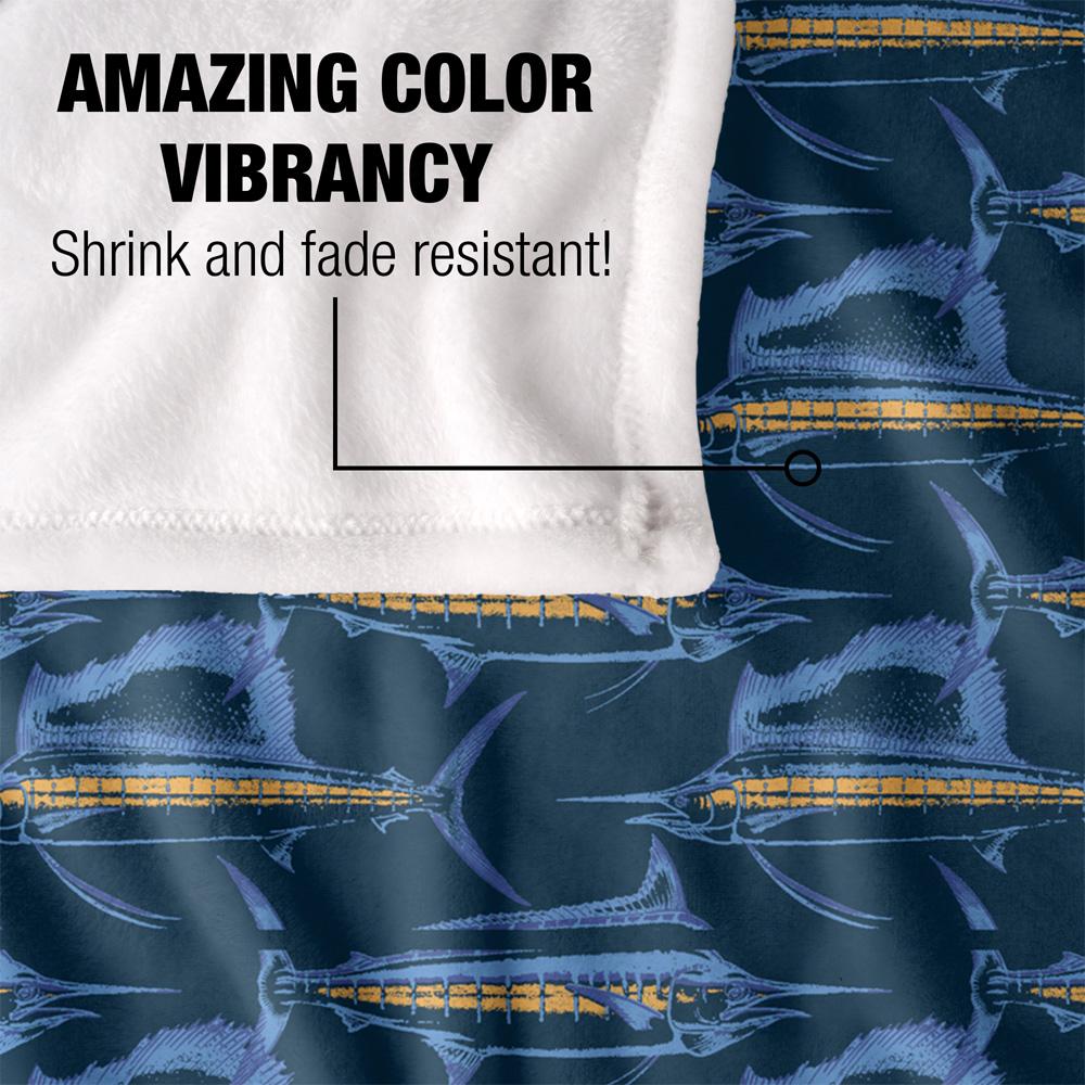 Multicoloured - Lifestyle - JQ Licensing Silky Billfish Supersoft Blanket