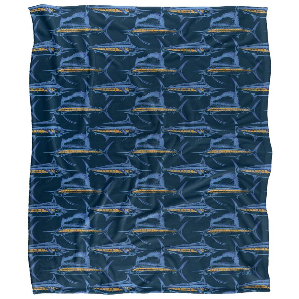 Multicoloured - Front - JQ Licensing Silky Billfish Supersoft Blanket