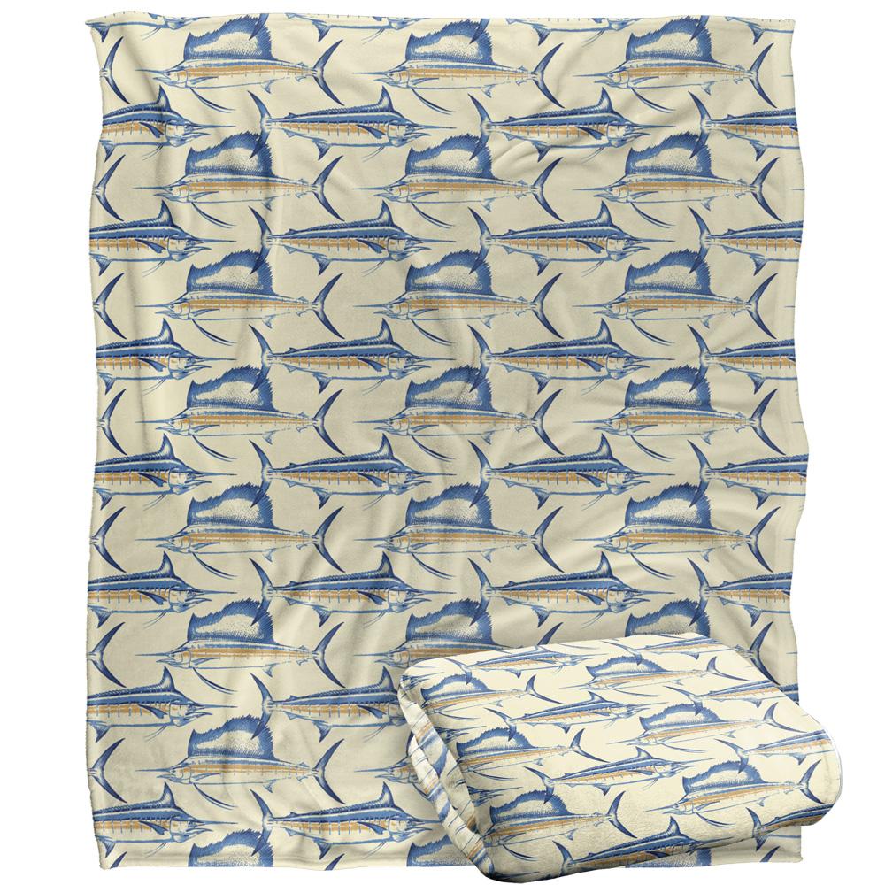 Multicoloured-Multicoloured - Back - JQ Licensing 2 Silky Billfish Supersoft Blanket