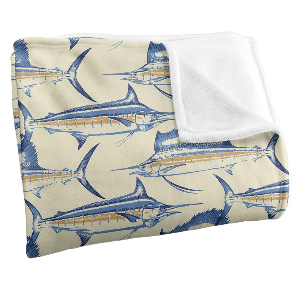 Multicoloured-Multicoloured - Side - JQ Licensing 2 Silky Billfish Supersoft Blanket