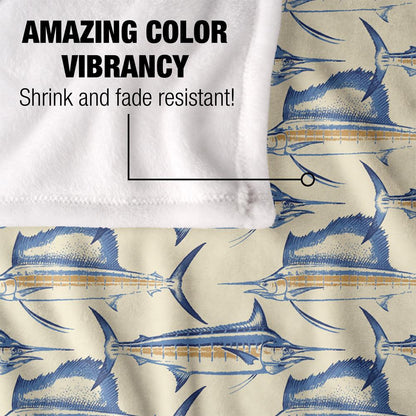 Multicoloured-Multicoloured - Lifestyle - JQ Licensing 2 Silky Billfish Supersoft Blanket