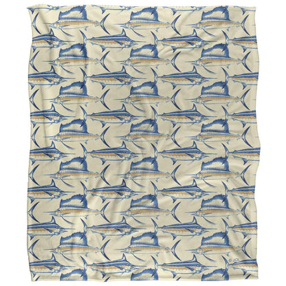 Multicoloured-Multicoloured - Front - JQ Licensing 2 Silky Billfish Supersoft Blanket