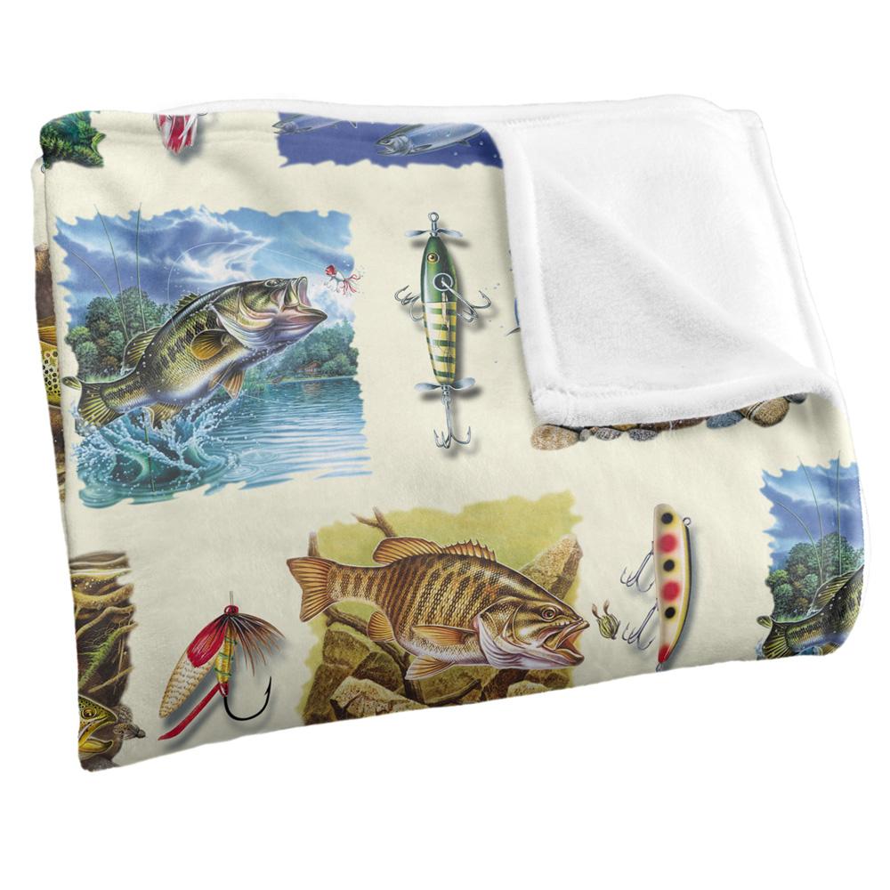 Multicoloured - Side - JQ Licensing Silky Fish Supersoft Blanket