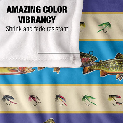 Multicoloured - Lifestyle - JQ Licensing Silky Fishing Lures Supersoft Blanket