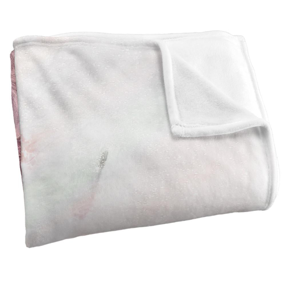 Multicoloured - Side - Reinders Silky Unicorn Supersoft Blanket