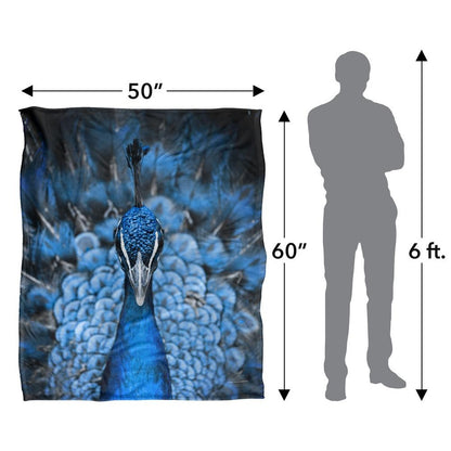 Multicoloured - Pack Shot - Reinders Silky Peacock Supersoft Blanket