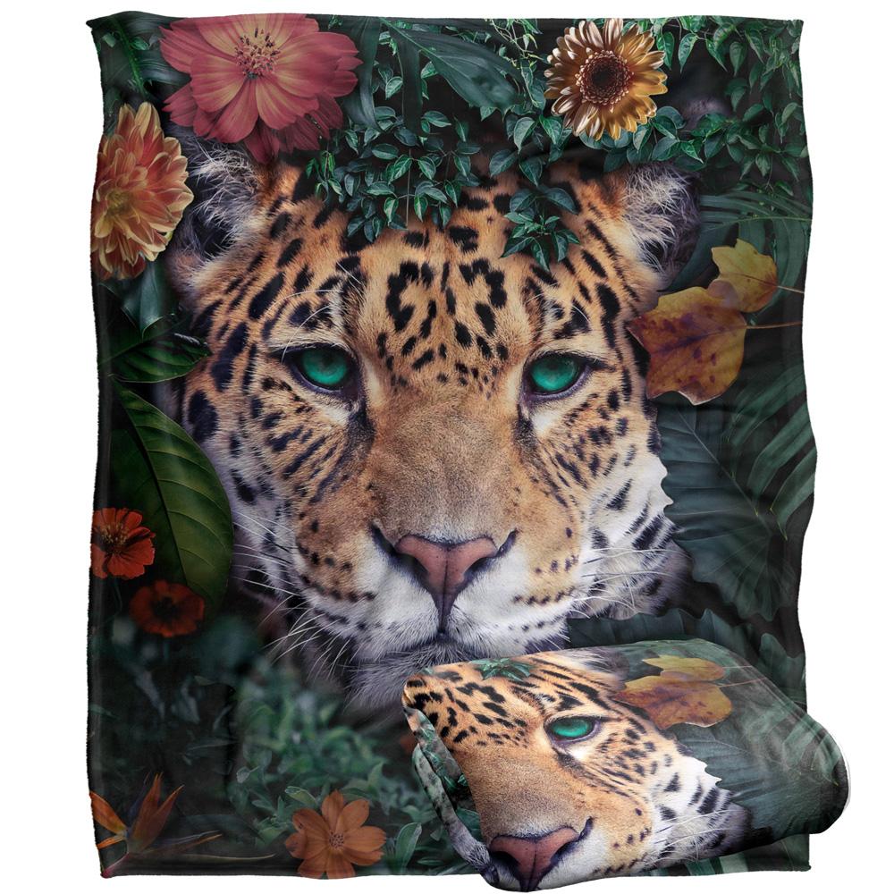Multicoloured - Back - Reinders Silky Tiger Supersoft Blanket