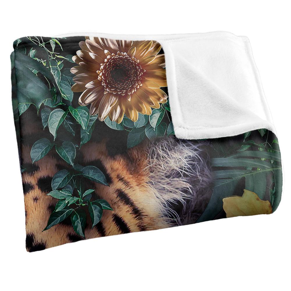 Multicoloured - Side - Reinders Silky Tiger Supersoft Blanket