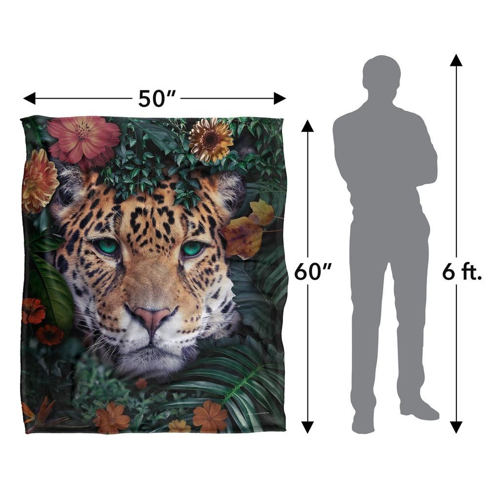 Multicoloured - Pack Shot - Reinders Silky Tiger Supersoft Blanket