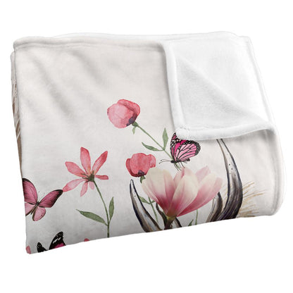 Multicoloured - Side - Reinders Silky Deer Supersoft Blanket