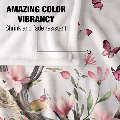Multicoloured - Lifestyle - Reinders Silky Deer Supersoft Blanket