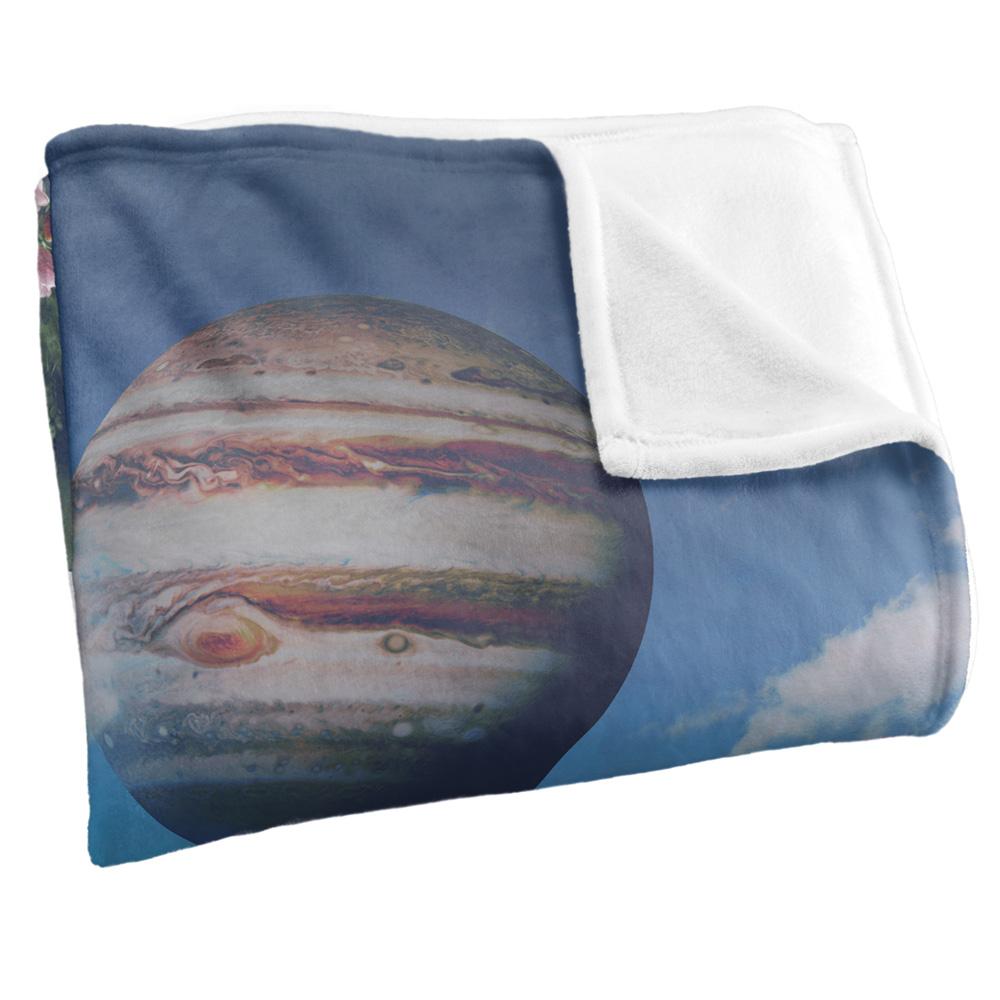 Multicoloured - Side - Reinders Silky Meadow Supersoft Blanket