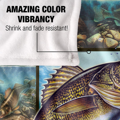 Multicoloured-Multicoloured - Lifestyle - JQ Licensing Silky Supersoft Blanket