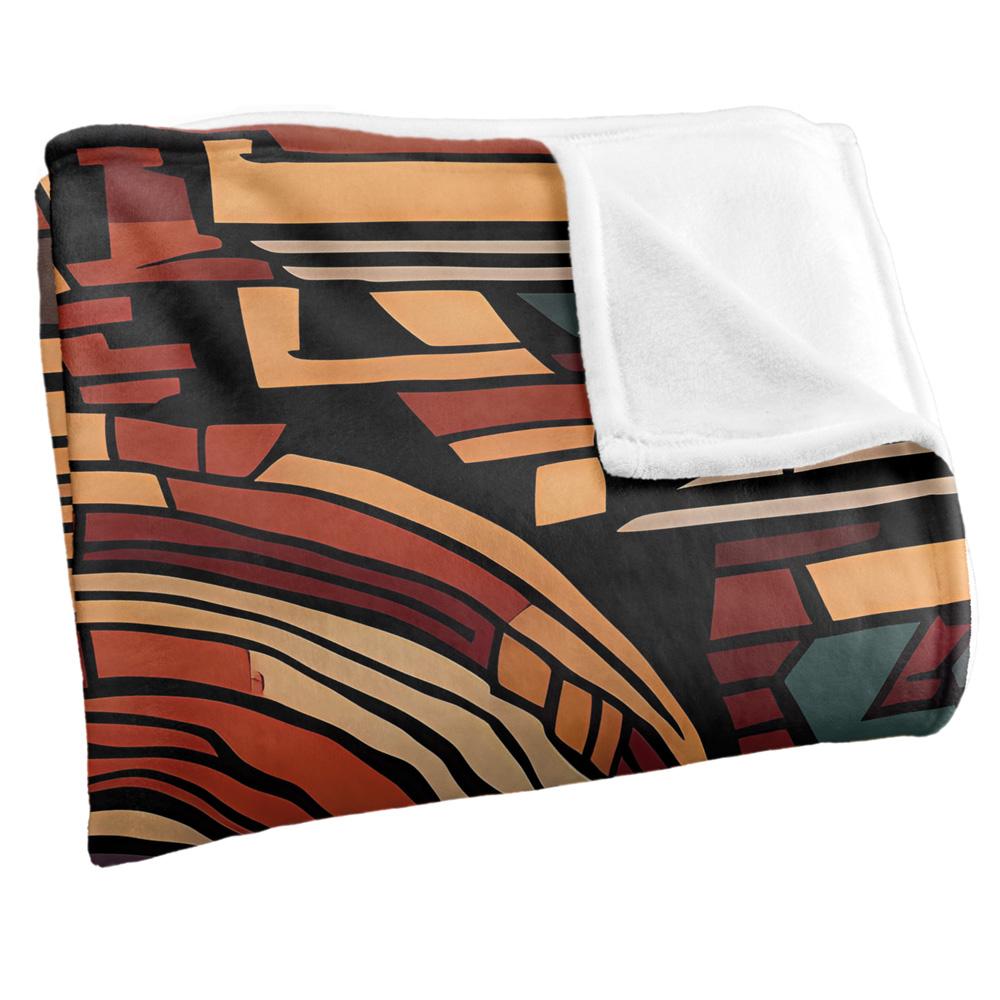 Multicoloured - Side - JQ Licensing James Piazza Silky Aztec Supersoft Blanket