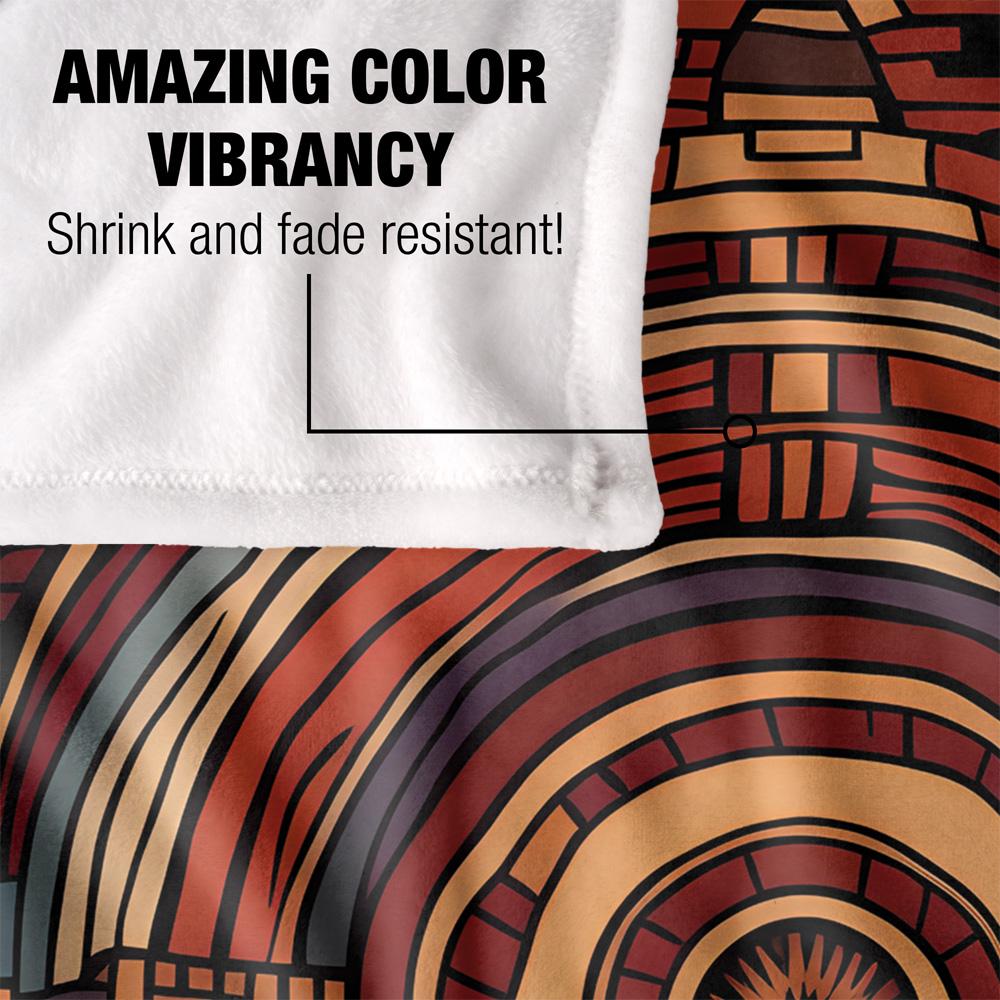 Multicoloured - Lifestyle - JQ Licensing James Piazza Silky Aztec Supersoft Blanket