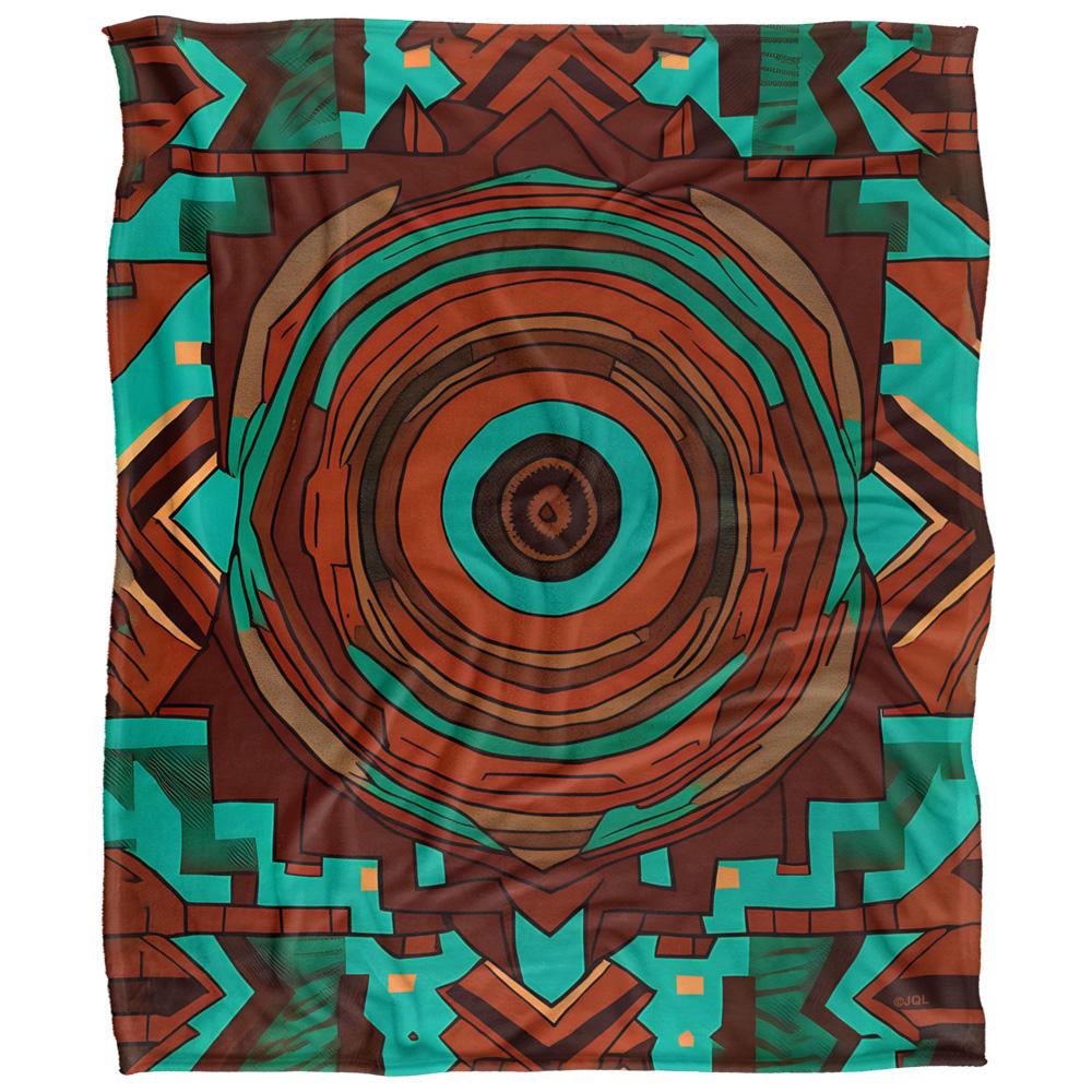 Multicoloured - Front - JQ Licensing James Piazza 2 Silky Aztec Supersoft Blanket