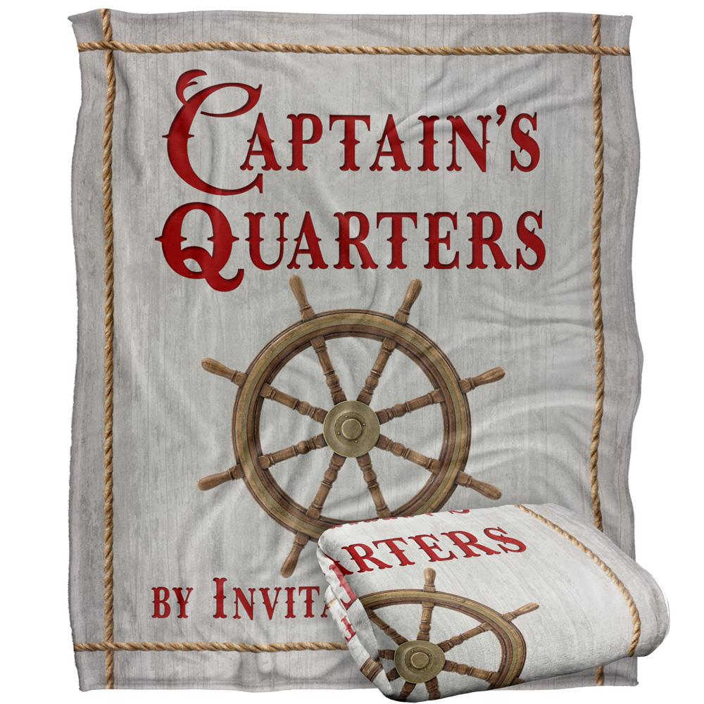 White-White-Red-Red - Back - JQ Licensing James Piazza Captain´s Quarters Coastal Supersoft Blanket