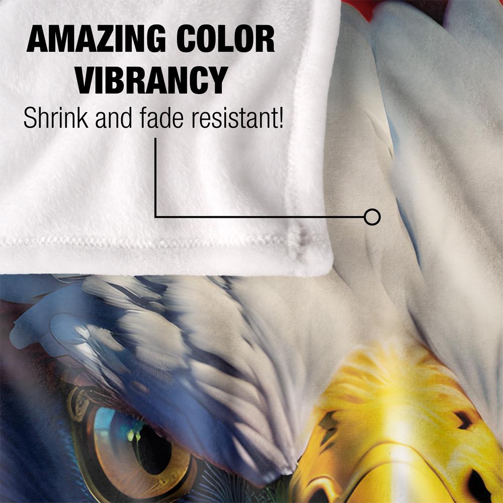 Multicoloured - Lifestyle - JQ Licensing James Piazza Silky Eagle Supersoft Blanket