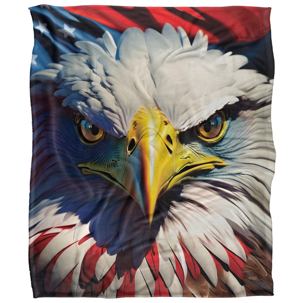 Multicoloured - Front - JQ Licensing James Piazza Silky Eagle Supersoft Blanket