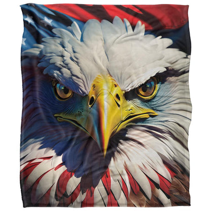 Multicoloured - Front - JQ Licensing James Piazza Silky Eagle Supersoft Blanket