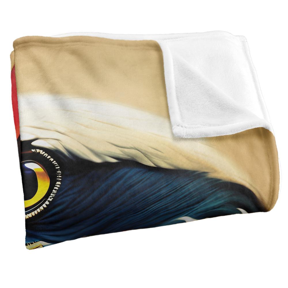 Multicoloured - Side - JQ Licensing James Piazza Silky Eagle Supersoft Blanket